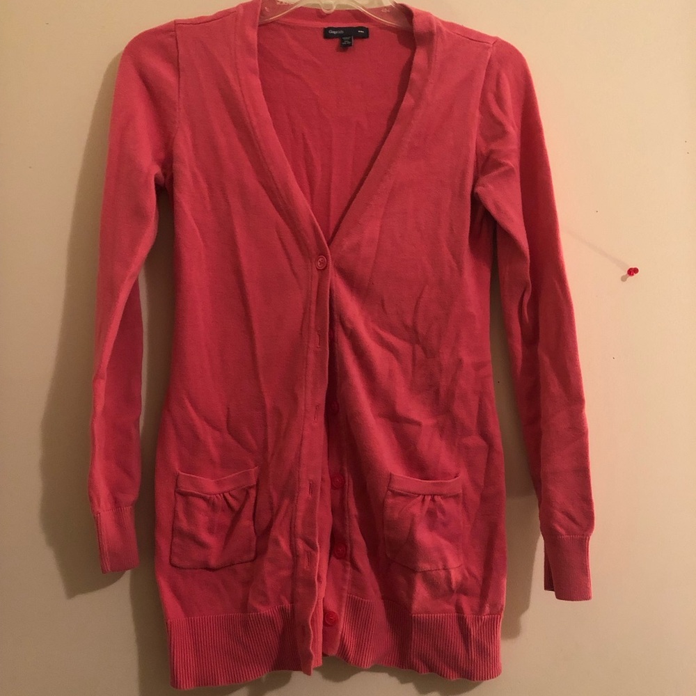 Pink Cardigan